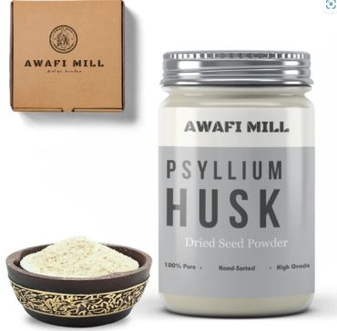 Awafi Mill Psyllium Husk Powder Ispaghula Bottle of 100g